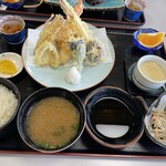 食道楽 帆万里 - 天ぷら定食