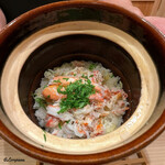 御料理 寺沢 - ずわいがにの炊込みごはん