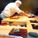 すし 喜邑 - ✽ にぎりは殆ど撮らないので、最後の玉子の前のおいなりさんです。