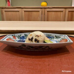 御料理 寺沢 - 天然とら河豚の白子焼