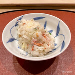 御料理 寺沢 - ずわいがにの炊込みごはん