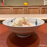 御料理 寺沢 - ずわいがにの炊込みごはん