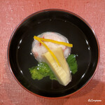 御料理 寺沢 - 毛蟹真薯の椀物