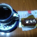 シティーライト - 家で淹れたノアール、ローソンの生ガトーショコラ