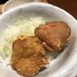 Nikudoufu To Remonsawa Taishuushokudou Yasubee - 定食の鶏の唐揚げ