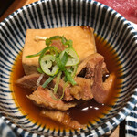 肉豆冨とレモンサワー 大衆食堂 安べゑ - 定食の肉豆腐