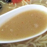 雪家 八彩 - 雪家 豚兵衛 「豚兵衛ラーメン＋味玉＋キクラゲ」