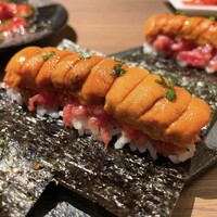 熟成焼肉 マルニク - うにくドッグ 2200円
