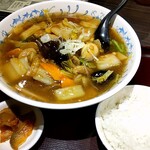 嘉楽料理館 - Bセット（五目ラーメン