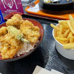 からあげ、定食、丼 がブリチキン。 - 