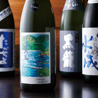 We have a wide selection of famous sake from all over the country ◇ We offer a variety of flavors!