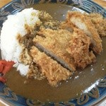 永遠 - カツカレー(大盛＆カツダブル)700円