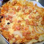 CONA - ランチピザ：ガーリック＆チョリソーは食後のニンニク臭に気を付けて