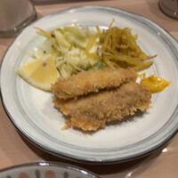 新宿割烹 中嶋 - フライのハーフ追加　¥385税込