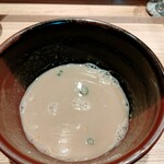 中華蕎麦 とみ田 - スープ割り出来るほど濃厚だったスープ