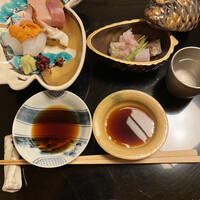 奈良 而今 - 刺身盛り合わせ