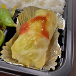 おもてなし料理 葦笛 - 日替わり弁当：揚げとりの和風あんかけ(\900) ロールキャベツ