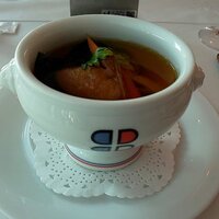 ブラッスリー ポール・ボキューズ 大丸東京 - フォアグラのポワレ　季節野菜と共に（2021.12）