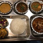 Kalpasi - West-Indian-Thali