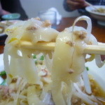 刀削麺 - 「刀削麺」単品390円