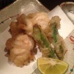 肴 大富 - 白子天ぷら