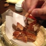 肴 大富 - 骨せんべい