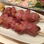 こん平 - カシラ塩焼き。