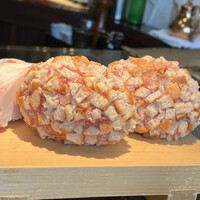 神戸牛すてーきIshida. 銀座本店 - ハンバーグ焼く前