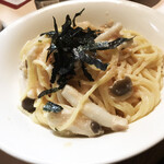 がばちょ - タラ子と木の子和風パスタ（550円）