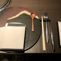 佐賀牛 Sagaya 銀座 - テーブルセッティング