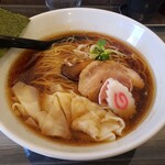 麺処 まるよし - ワンタン麺2022.02.01