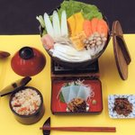 Shingen Yakata - ほうとう単品でも御注文は1階喫茶にて。