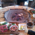 阿蘇ハーブファクトリー - 料理と焼き台