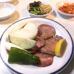 李朝園 - タンシオ定食のお肉