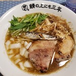 鯖の上にも三年 - 鯖そば　元味　　¥850-(税込)