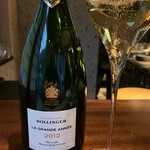 蒼 - オープニングから、ボランジェのヴィンテージだもの。