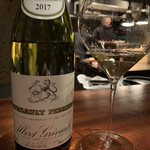 蒼 - アルベール・グリヴォーのムルソー1er。ビスクのコクや海老の甘さに応える、しっかりムルソー。単独でも飲み続けたい。