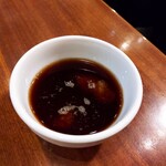 グラリック - ⚫付けダレはニンニク醤油を