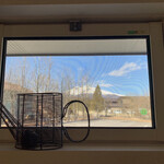 カシェット - 小窓から見える浅間山