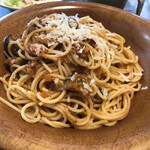 サイゼリヤ - ナスのミートソーススパゲッティ 大盛