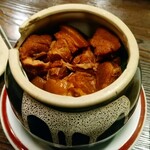 辣香坊 - 特制東北壇肉 〜不思議ツボの中身