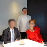 NARISAWA - 成澤シェフと記念撮影