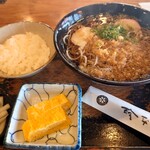 珍平そば  - 料理写真:そば定食♪