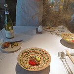 NARISAWA - 煙の中から石川産のサワラ