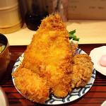 アゲサワ - ミックスフライ定食