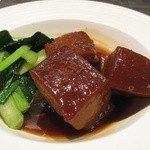 中国料理 星ヶ岡 - 皮付き豚バラの角煮
