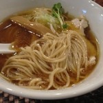 らぁ麺やまぐち - 京都の製麺所「麺屋 棣鄂」と共同開発した麺（2013年1月）