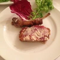 Ristorante IL FIGO INGORDO - シャロレー種仔牛カツレツ ボローニャ風（2500円）