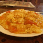 一二三凱旋楼 - トマトと卵の炒め(480円)