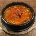 韓国食彩 にっこりマッコリ - 6種の選択メニューから純豆腐チゲをチョイス